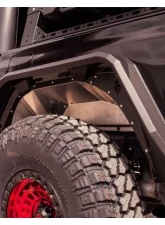 Road Armor Texture Black Stealth Rear Fender Flare Body Armor Jeep Gladiator 2020-2022                                     - 520AFR0B - Image 4
