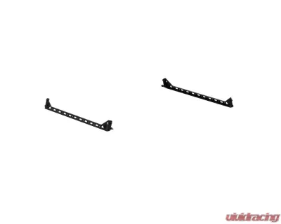 Road Armor Texture Black Pair Treck Dual Lower 5-1/2-6ft Bed Accessory Rail Mounts - 550BRS-SMK-485