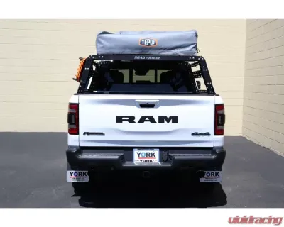 Road Armor Texture Black 5 1/2-6ft Beds Treck Adjustable Bed Rack with Brackets, Starps and Rails Ford Raptor 2009-2014 - 605BRS59B-OVLD