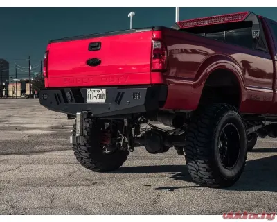 Road Armor Texture Black Spartan Rear Bumper Ford F-250 | F-350 | F-450 2011-2016 - 6112XR0B