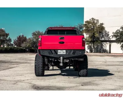Road Armor Texture Black Spartan Rear Bumper Ford F-250 | F-350 | F-450 2011-2016 - 6112XR0B