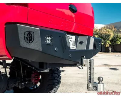 Road Armor Texture Black Spartan Rear Bumper Ford F-250 | F-350 | F-450 2011-2016 - 6112XR0B