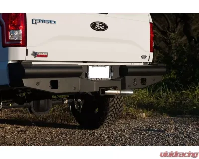 Road Armor Texture Black Vaquero Rear Bumper for Ford F-150 2015-2020 - 615VR0B