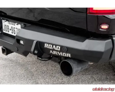 Road Armor Texture Black Stealth Rear Non-Winch Bumper for Ford Raptor 2017-2025 - 6171RRB