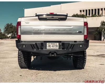 Road Armor Texture Black Spartan Rear Bumper Ford F-250 | F-350 | F-450 2017-2022 - 6172XR0B