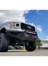 Road Armor Texture Black Spartan Front Bumper Skid Plate for Ford F-150 2018-2020                                     - 6181XFSPB - Image 3