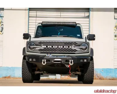 Road Armor Texture Black Stealth A-Pillar Light Mounts Ford Bronco 2021-2022 - 6213ALMP0B