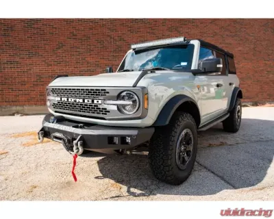 Road Armor Texture Black Stealth A-Pillar Light Mounts Ford Bronco 2021-2022 - 6213ALMP0B