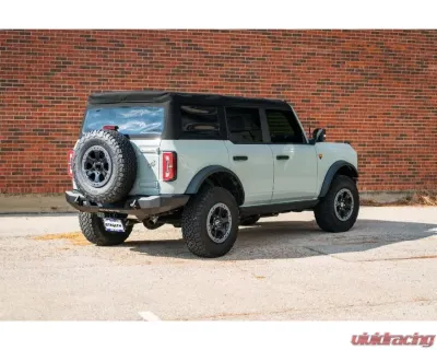 Road Armor Texture Black Stealth Rear Slim Fit Bumper for 2021-2022 Ford Bronco - 6213R3B