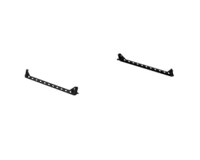 Road Armor Texture Black Pair Treck Dual Lower 6-1/2ft Bed Accessory Rail Mounts