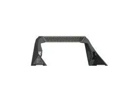 Road Armor Raw iD Headache Rack with Bedrail Pods, 40 Inch Center Light Pod and iD Ford F-250 | F-350 | F-450 1999-2021