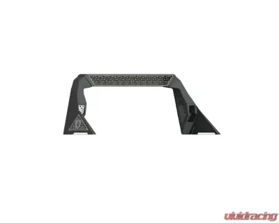 Road Armor Raw iD Headache Rack with Bedrail Pods, 40 Inch Center Light Pod and iD Ford F-250 | F-350 | F-450 1999-2021 - 6992DHRP-C1-MD