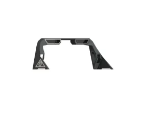Road Armor Raw iD Headache Rack with Bedrail Pod, Dual 10 Inch Pod, Brake Lamp Relief and Ring Ford F-250 | F-350 | F-450 1999-2021