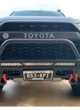 Road Armor Texture Black Stealth Front Low Profile Winch Bumper for 2014-2022 Toyota 4Runner                                     - 9151FR4B - Image 2