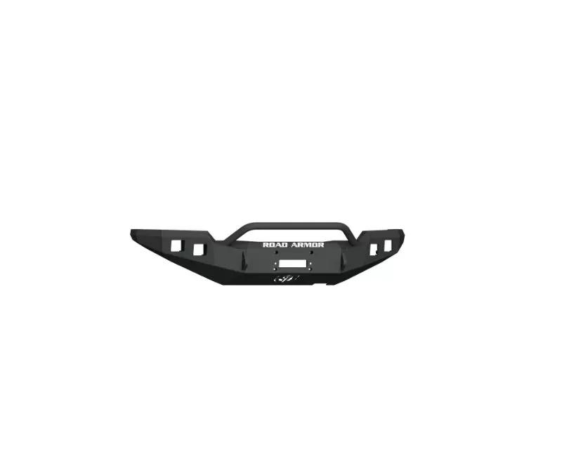 Road Armor Texture Black Stealth Front Winch Bumper with Pre-Runner Guard Toyota Tacoma 2016-2022 - 9161F4B