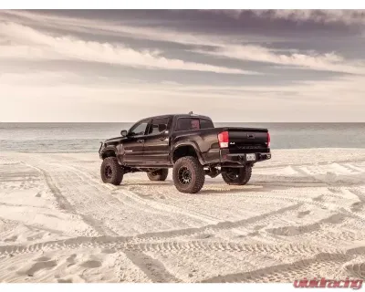 Road Armor Texture Black Stealth Rear Winch Bumper for 2016-2022 Toyota Tacoma - 9161R0B