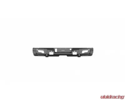 Road Armor Powder Coated Black Light Texture Shackle End Pods| Beauty Ring | Accent Lights Identity Rear Bumper GMC | Chevy 2500 | 3500 2020-2021 - 3202DR-B0-P2-MH-BH