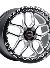 Weld Laguna Beadlock S907 Wheel 18x12 5x120 52mm Gloss Black MIL - DIA                                     - S90782022P52 - Image 3