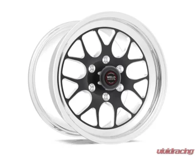 Weld S77 HD Wheel 15x10 5x135 0mm Black Center - Polished Shell - 77MB-510G55C