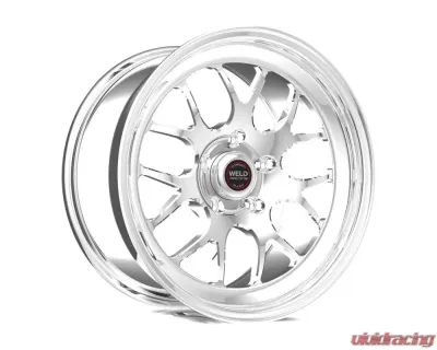Weld S77 Wheel 15x8 5x4.75 0mm Polished Center - Polished Shell - 77LP-508B45A