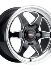 Weld Ventura 6 Drag S156 Wheel 17x7 6x139.7 0mm Gloss Black MIL - DIA                                     - S15677084P00 - Image 9