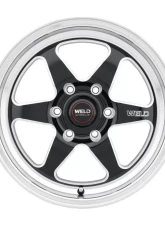 Weld Ventura 6 Drag S156 Wheel 17x7 6x139.7 0mm Gloss Black MIL - DIA                                     - S15677084P00 - Image 2