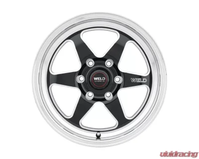 Weld Ventura 6 Drag S156 Wheel 17x7 6x139.7 0mm Gloss Black MIL - DIA - S15677084P00