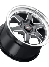 Weld Ventura 6 Drag S156 Wheel 17x7 6x139.7 0mm Gloss Black MIL - DIA                                     - S15677084P00 - Image 3