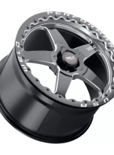 Weld Ventura Beadlock S904 Wheel 17x10 5x127 | 5x5 38mm Gloss Black MIL - Black Ring                                     - S90470075P38 - Image 3