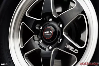 Weld Ventura 6 Drag S156 Wheel 17x7 6x139.7 0mm Gloss Black MIL - DIA - S15677084P00