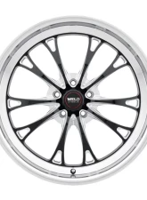 Weld Racing Belmont Drag S157 Wheel 18x12 5x120 +52mm Gloss Black Milled                                     - S15782022P52 - Image 2