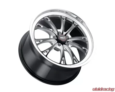 Weld Racing Belmont Drag S157 Wheel 18x12 5x120 +52mm Gloss Black Milled - S15782022P52