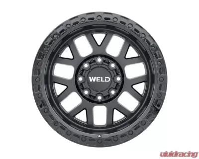 Weld Racing Cinch W104 Wheel 20x10 8x170 -18mm Satin Black with Gloss Black Ring - W10400017476