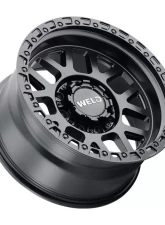Weld Racing Cinch W104 Wheel 20x10 8x170 -18mm Satin Black with Gloss Black Ring                                     - W10400017476 - Image 3