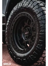 Weld Racing Cinch W104 Wheel 20x10 5x127 | 5x139.7 -18mm Satin Black with Gloss Black Ring                                     - W10400057476 - Image 6