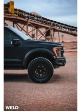 Weld Racing Cinch W104 Wheel 20x10 5x127 | 5x139.7 -18mm Satin Black with Gloss Black Ring                                     - W10400057476 - Image 9