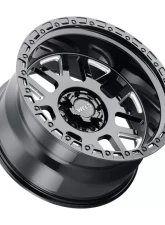 Weld Racing Cinch W105 Wheel 20x10 6x135 | 6x139.7 -18mm Gloss Black Milled with Gloss Black Ring                                     - W10500098476 - Image 3