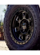 Weld Racing Cinch W105 Wheel 20x9 8x180 0mm Gloss Black Milled with Gloss Black Ring                                     - W10509018501 - Image 4