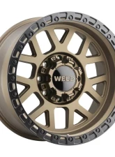 Weld Racing Cinch W115 Wheel 20x10 8x165.1 -18mm Satin Bronze with Satin Black Ring                                     - W11500082476 - Image 9