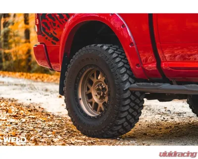 Weld Racing Cinch W115 Wheel 20x10 8x165.1 -18mm Satin Bronze with Satin Black Ring - W11500082476