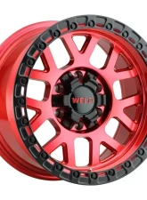 Weld Racing Cinch W133 Wheel 20x10 8x180 -18mm Candy Red with Satin Black Ring                                     - W13300018476 - Image 13
