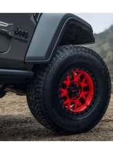 Weld Racing Cinch W133 Wheel 20x10 8x180 -18mm Candy Red with Satin Black Ring                                     - W13300018476 - Image 10
