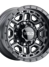 Weld Racing Crux W119 Wheel 17x9 8x165.1 0mm Satin Black                                     - W11979082501 - Image 3