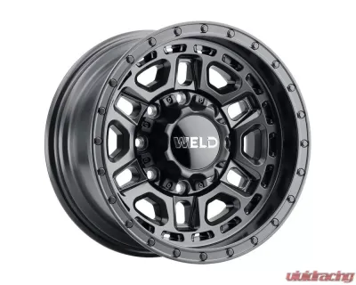 Weld Racing Crux W119 Wheel 17x9 8x165.1 0mm Satin Black - W11979082501
