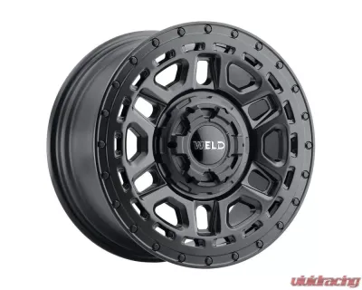 Weld Racing Crux W119 Wheel 17x9 6x135 | 6x139.7 0mm Satin Black - W11979098501