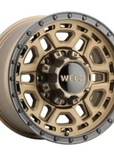 Weld Racing Crux W120 Wheel 17x9 8x165.1 0mm Satin Bronze with Satin Black Ring                                     - W12079082501 - Image 3