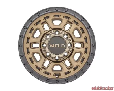 Weld Racing Crux W120 Wheel 17x9 8x165.1 0mm Satin Bronze with Satin Black Ring - W12079082501