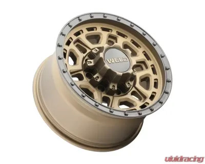 Weld Racing Crux W120 Wheel 17x9 8x165.1 0mm Satin Bronze with Satin Black Ring - W12079082501