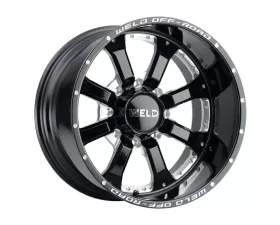 Weld Racing Granada Eight W125 Wheel 20x10 8x165.1 -18mm Gloss Black Milled