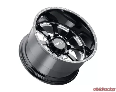 Weld Racing Granada Eight W125 Wheel 20x10 8x170 -18mm Gloss Black Milled - W12500017476
